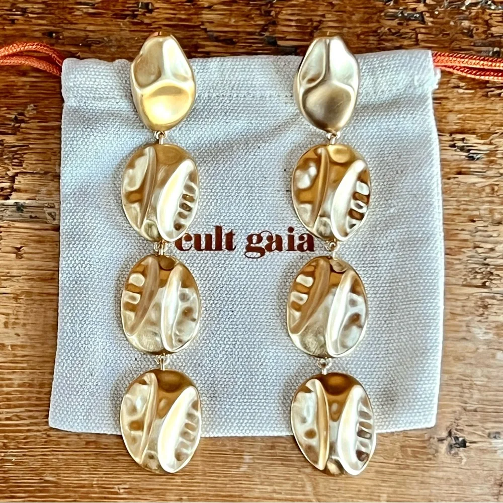 πΊπHPππΊ NWT Cult Gaia Veda Earrings - Picture 7 of 16
